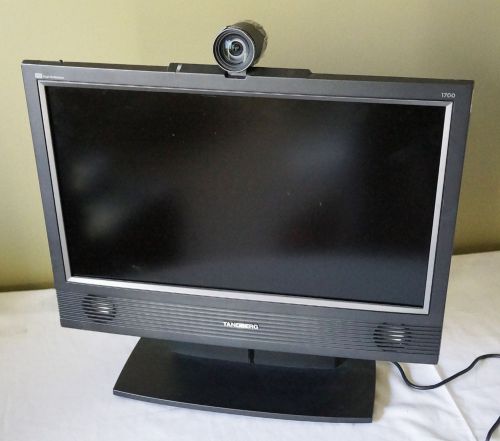 Tandberg cisco telepresence system 1700 mxp ttc7-15 with power adapter for sale