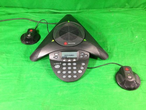 Polycom SoundStation 2 With 2 Extended Microphones