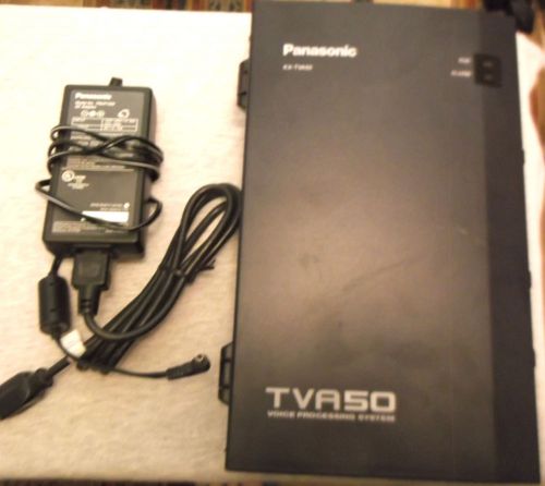 Panasonic KX-TVA50 Voice Processing System w/ Cards PSUP &amp; Power Supply FREESHIP