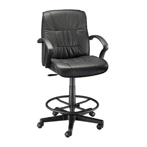 Alvin Art Director Executive Leather Drafting Height Chair with CK49 Kit