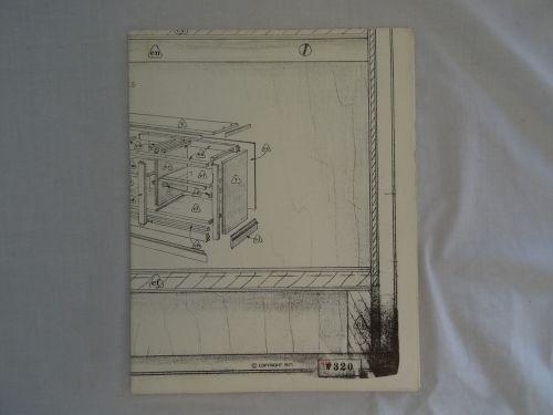 Wood Furniture Designs Blueprint  Gun Cabinet 320 1971