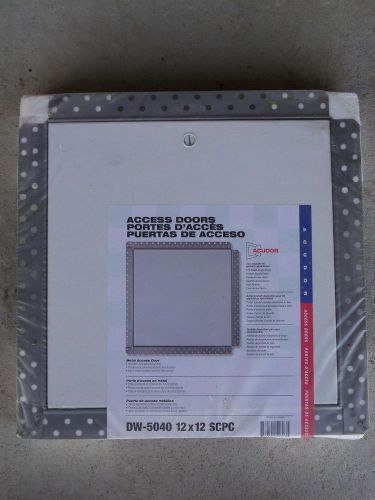 12&#034; x 12&#034; steel access door panel with drywall flange taping bead - flush mount for sale
