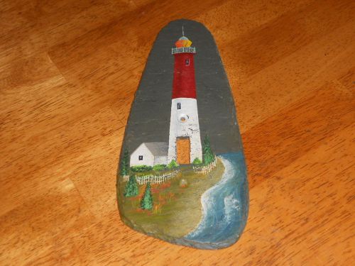 Lighthouse nautical decor single switch plate cover for sale