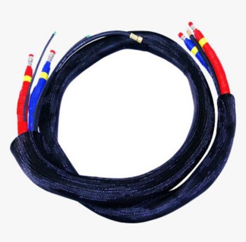 High pressure braided heated whip hose - 1/4 inch x 10 feet for sale