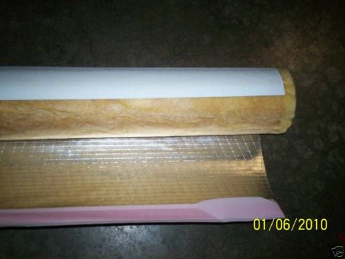 56 3/4&#034; fiberglass pipe insulation for hot steam for sale