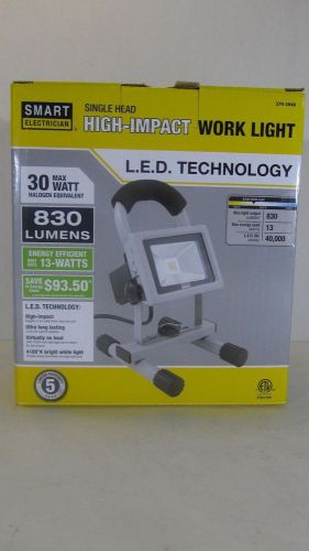 Smart Electrician Single Head High-Impact LED Work Light-NIB