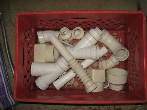LARGE Lot PVC Pipes - Various Sizes