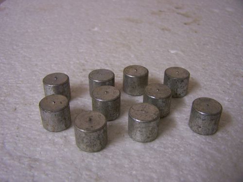 Galvanized cap 1/8&#034; npt galvanized forged steel  qty. 10 for sale