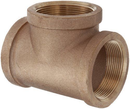NEW Lead Free Brass Pipe Fitting  Tee  Class 125  3/4&#034; NPT Female