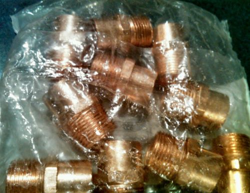 3/4&#034; copper X male adapter 10 pack