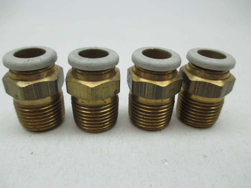 Lot 4 new prestolok 3/8in tube to pipe fitting d381092 for sale
