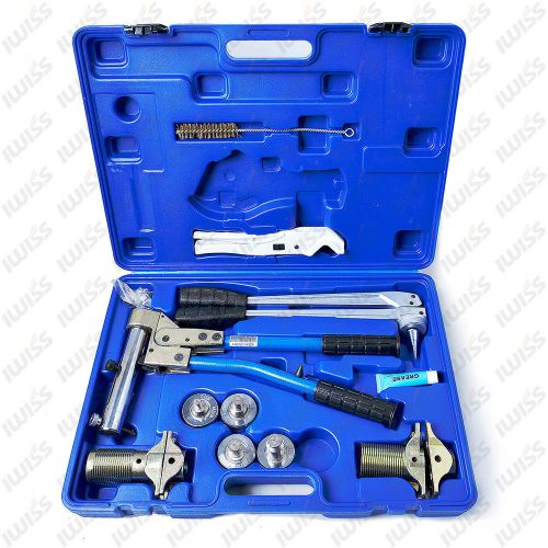 Iwiss-m1 manual operated tool with compression sleeve tool and expansion heads for sale