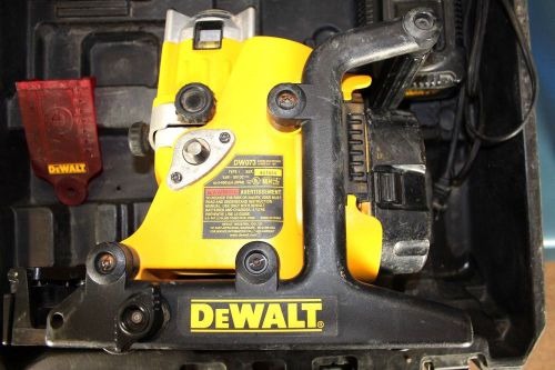 Dewalt 18v DW073 Cordless Rotary Laser Level Kit w/ Battery and Charger