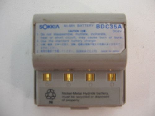 Sokkia bdc35a battery for sokkia total stations set1000 set2000 set3000 set4000 for sale