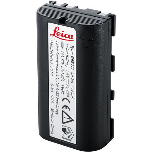 New leica geb212 battery for leica instruments rx atx flexline builder viva for sale