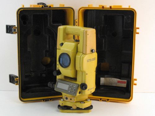 Topcon gts-301 2&#034; total station for surveying &amp; construction with free warranty for sale