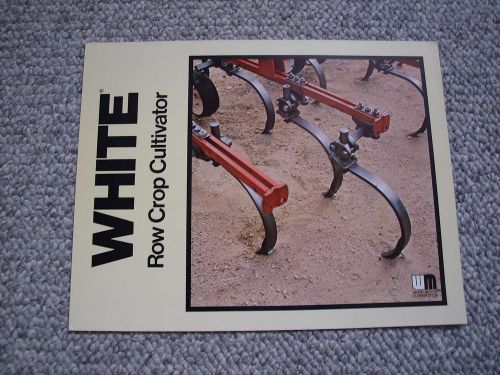 White 374 Row Crop Cultivator Brochure Vintage Original MINT &#039;75-79