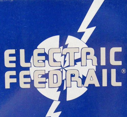 ELECTRIC FEEDRAIL CORPORATION CATALOG 60-90 AMPERES 1965 VINTAGE ELECTRICAL