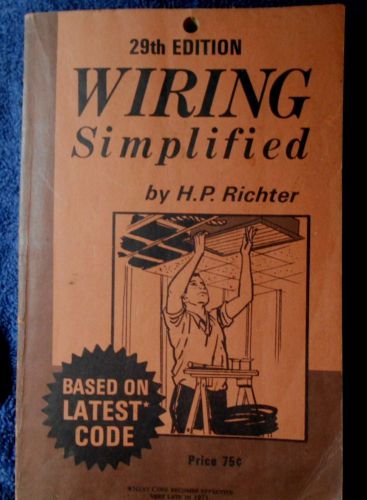 WIRING SIMPLIFIED 29th edition 1968