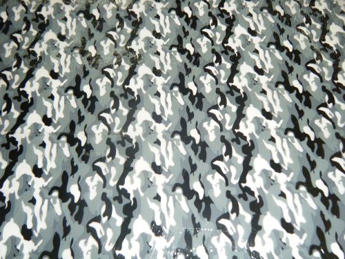 Grey,black,clear, camo hydrographic film for sale