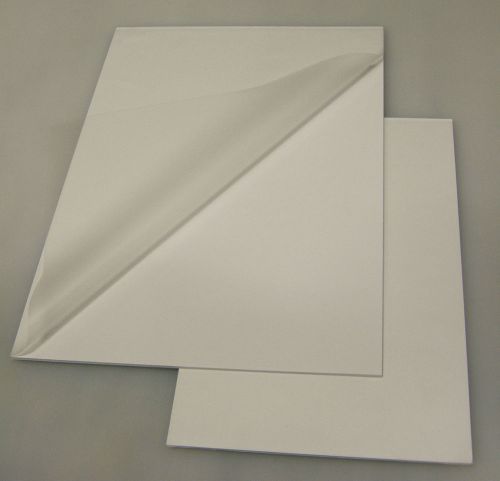 Pouch Board - White Matte 36&#034;x48&#034; (10 sheets) for ProSeal &amp; hot roll laminators