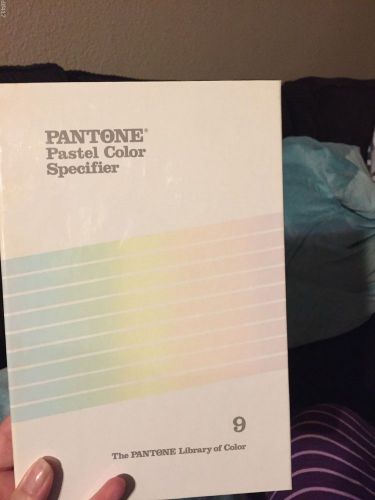 PANTONE Pastel Color Specifier 9 Perforated Swatches Coated &amp; Uncoated