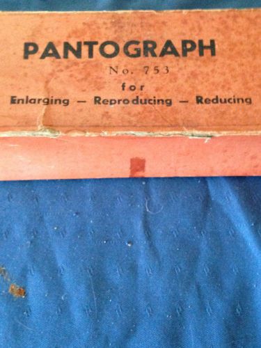 Pantograph, No.753 measuring tool