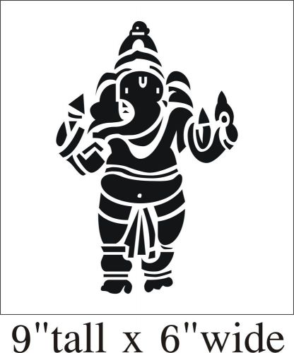 Om Aum Lord Ganpati Bappa Hinduism Car Truck Bumper Vinyl Sticker Decal-1817