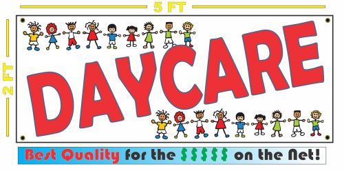 DAYCARE Banner Sign For Child Care Center or CHILDCARE School Business