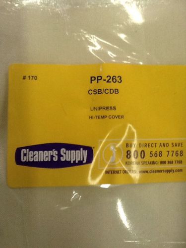 Cleaners Supply PP-263 Unipress Hi-Temp cover