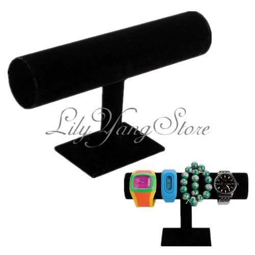 Tier Jewelry Hard Display Stand Holder Bracelet Chain Bangle Watch T-bar Rack