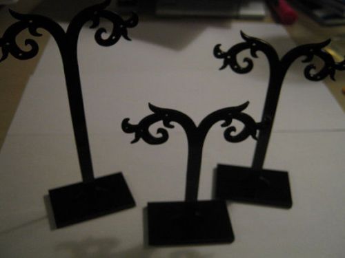 Acrylic Earring Tree Shaped Display Stand Holder - 3 pc set