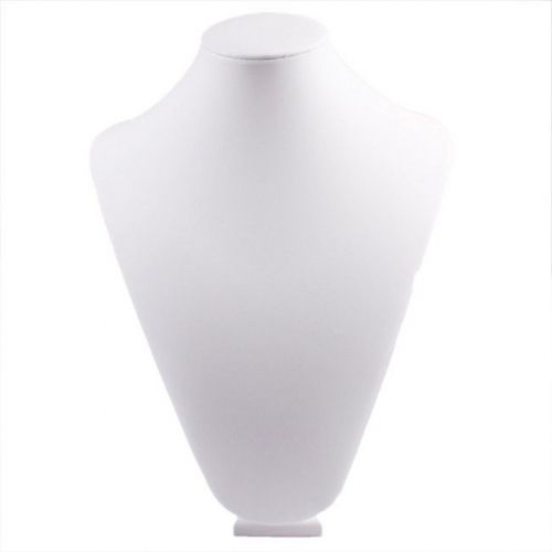 1x 132007 White Mannequin Jewelry Wooden Display Stand Bust Holder Show Newest