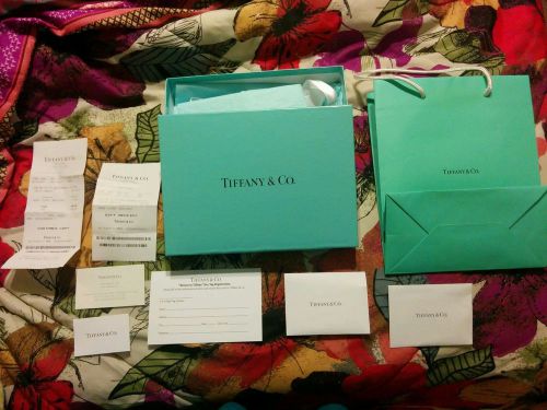 Tiffany &amp; Co Gift Box / Bag W/Extras