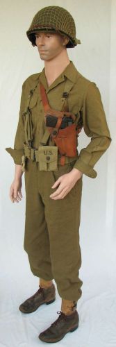 5&#039;9&#034; Short, SMALL Size Lifelike Fleshtone Military Mannequin  Uniforms WWII WW1