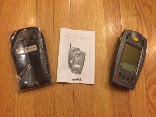Symbol SPT1800-TRG80400 Palm Powered With Case and Manual