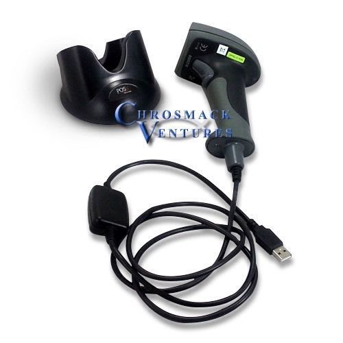 Pos-x  xi2000 barcode scanner with usb cable and docking station for sale