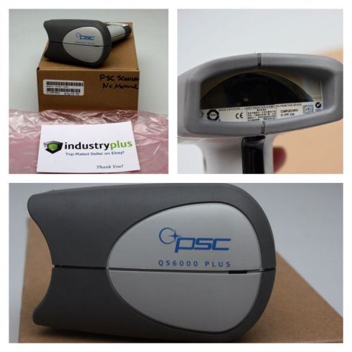 Psc qs6000 plus handheld barcode laser retail label checkout scanner datalogic for sale
