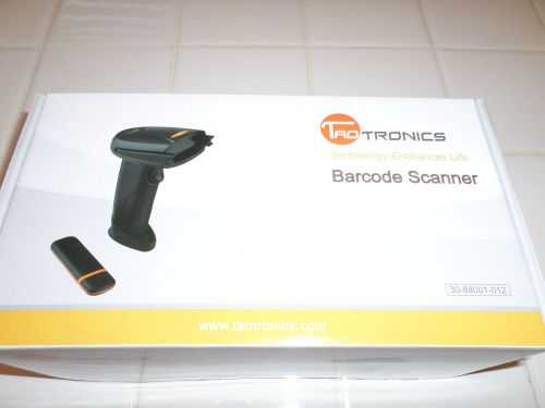 Taotronics tt-bs012 wireless cordless handheld barcode scanner 38-88001-12 for sale
