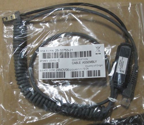 Lot of 5 Brand New Symbol 25-32753-21 Cable Assemblies for IBM 4683