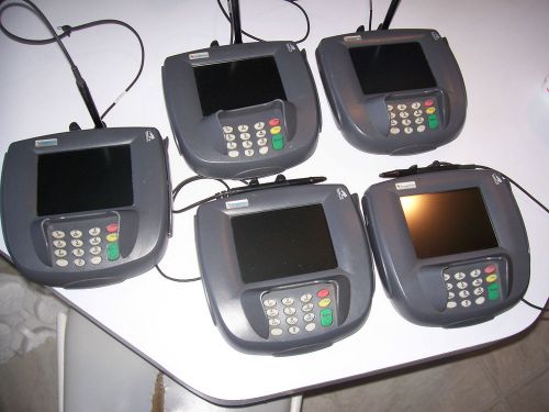 5 Lot Ingenico i6780 Signature Credit Card Terminal Readers W/ Stylus