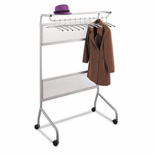 Safco Impromptu Garment Rack, Steel, Gray (SAF4601GR)