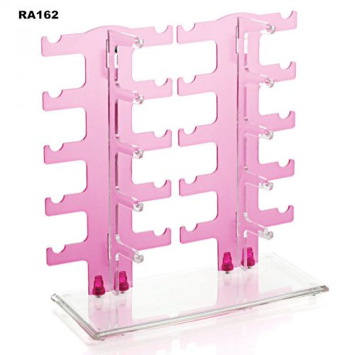 Acrylic Display pink Show Stand Holder Rack F 10 Pair Glasses Sunglasses RA162