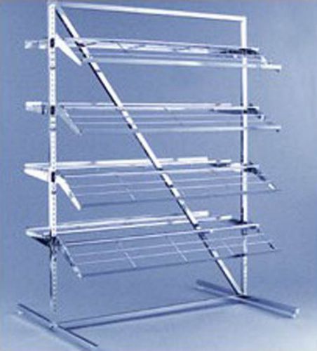 &#034;T&#034; Style Adjustable Shoe Rack by Modern Store Fixtures