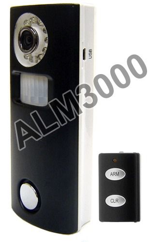 Premium motion alarm camera with ir remote + dvr recording + night vision for sale