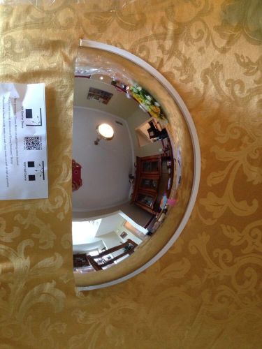 18&#034; diameter 180 degree half dome mirror for sale
