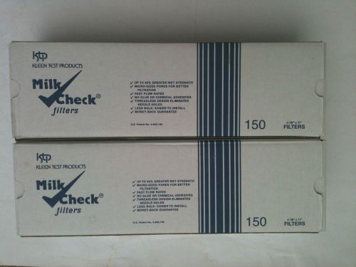 Milk Check Sock Filters  4 7/8 x 17 - Lot of 2 (300 socks)