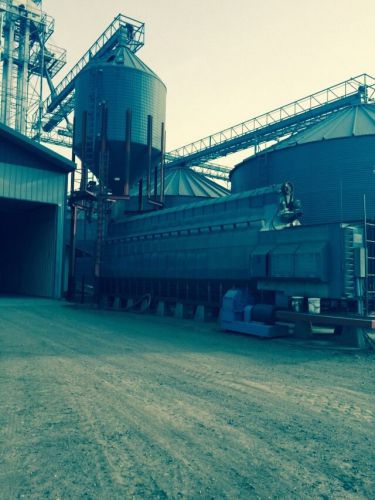 Suberb energy meiser sa1200c grain dryer with 3000 bushel wet bin and structure for sale