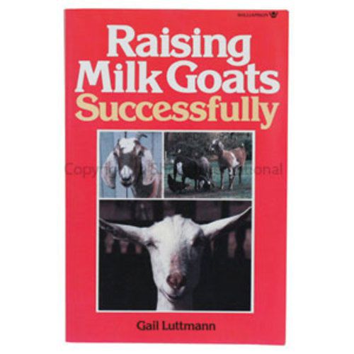 New Raising Milk Goats Successfully In English By Gail Luttmann Paperback Book