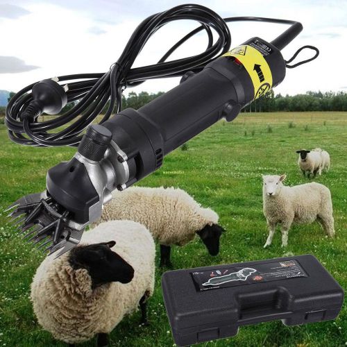 320w Electric Farm Livestock Animal Sheep &amp; Goat Clippers Alpaca Wool Shears